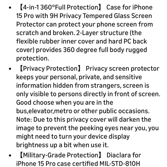 Premium Gray Smartphone Case IPhone 15 pro - Picture 10 of 16